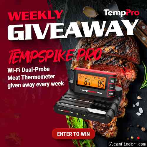 Weekly TempSpike Pro Giveaway Oct 5-11