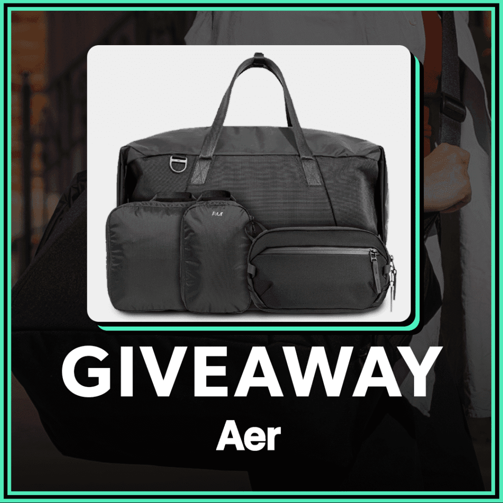 Pack Hacker x Aer Giveaway