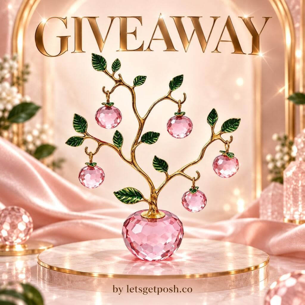 šāØ WIN A PINK CRYSTAL APPLE TREE āØš