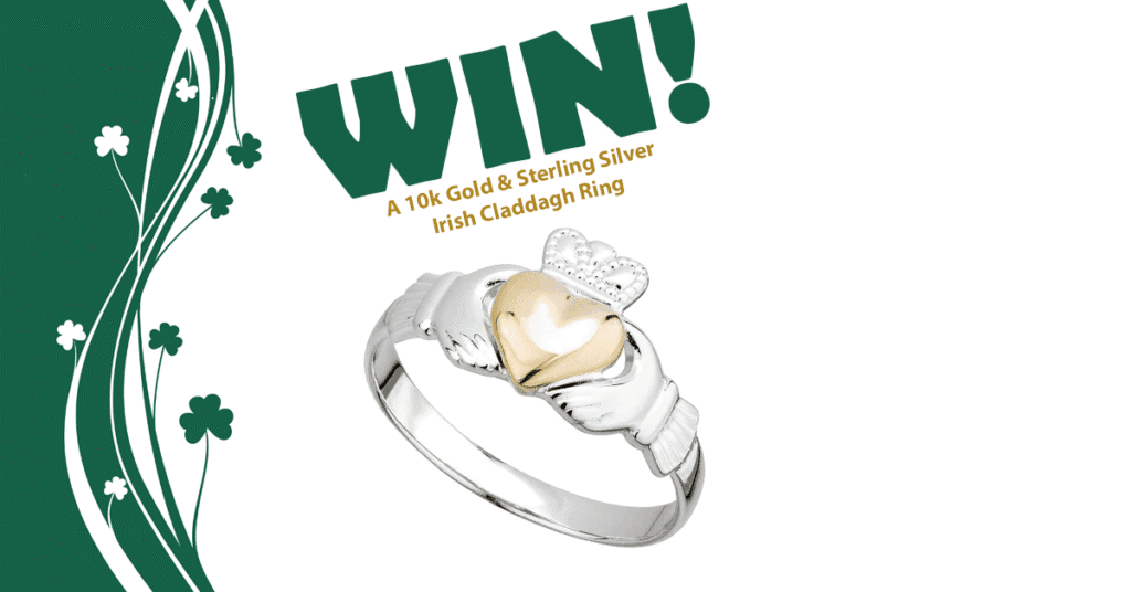 Enter to win an Irish Claddagh Ring